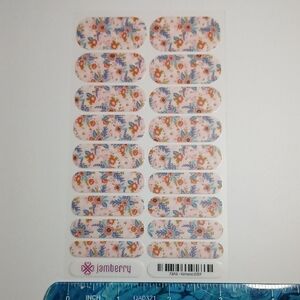 Jamberry Vibrant Floral Nail Wraps